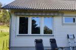 Fasta fönster i villa