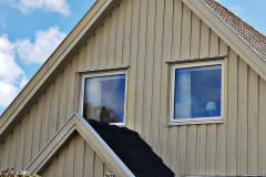 Vridfönster i villa